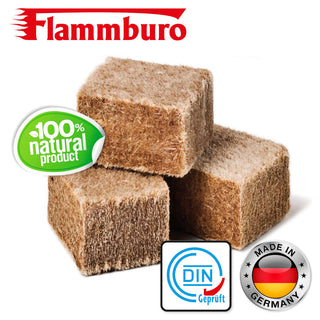Ökologische XXL-Anzündblocks 9x40 Würfel