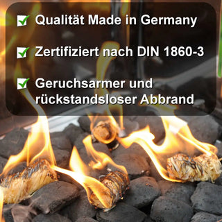 3 kg Ökologische Anzündwolle